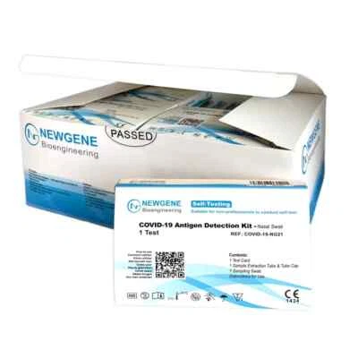 NEW GENE (HANGZHOU) BIOENGINEERING CO., LTD. Newgene Corona Schnelltest Antigen Nasal Selbsttest Laien 1er Pack CE1434 Test