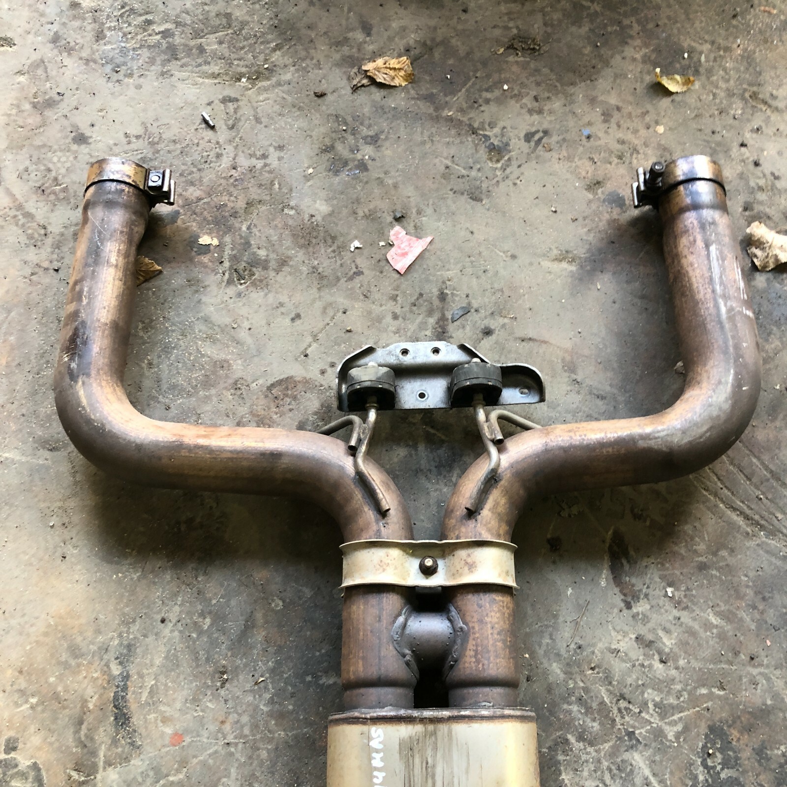 2014 - 2017 Maserati Ghibli Exhaust Center Cross Pipe OEM