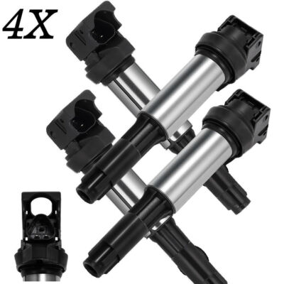 4X ZÜNDSPULE ZÜNDTRAFO ZÜNDUNG 3-POLIG FÜR BMW E81 E87 E90 E46 F20 F21 F30 F80