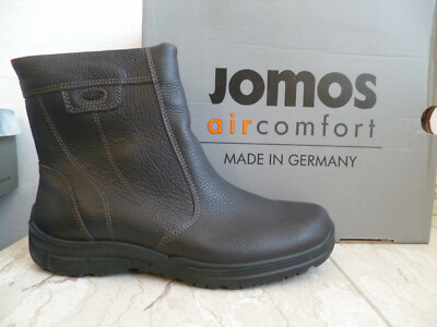 Jomos Stiefel Stiefeletten Winterstiefel Boots Stiefelette schwarz Leder  416502