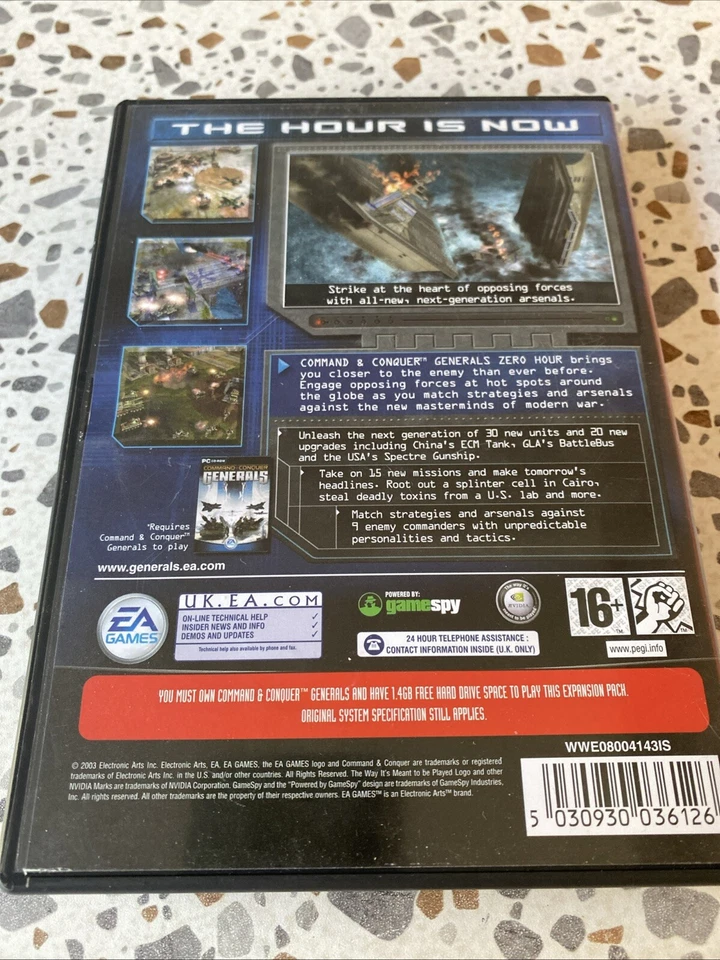 Command & Conquer Generals Zero Hour Expansion Pack PC CD Rom 2 Disc - Bild 3 von 4