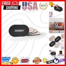 3.5" x 6" Furniture Sliders: Durable Sliders for Safe Moving on Hard Surfaces