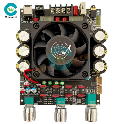 ZK-3002T Bluetooth Digital Amplifier Board 2.0 Stereo 300W+300W w/Hi-Low Tone.