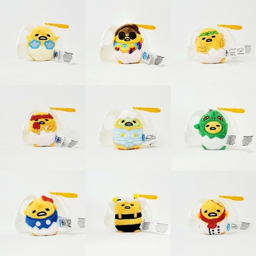 Gudetama The Lazy Egg Cutie Beans *YOU CHOOSE* Series 3 Plush ClipOn eBay