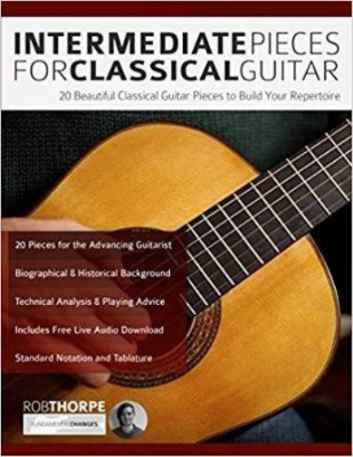 Rob Thorpe Intermediate Pieces for Classical Guitar (Tascabile)