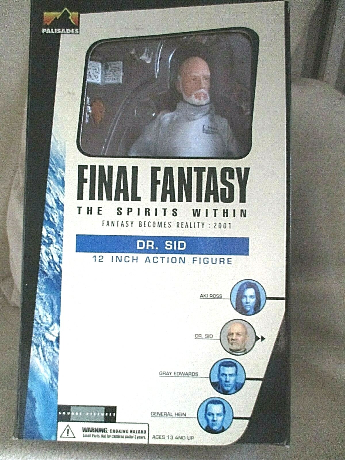 Figurine Final Fantasy Dr. Sid 12" coffret collector scellé édition 2001