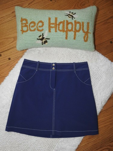 Annika Cutter & Buck Blue Skort Sz 6