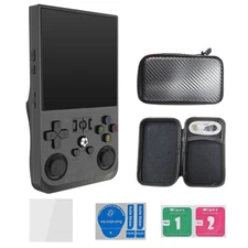 128GB R36Max Retro Handheld Video Game Console, 3.5 Inch IPS Screen 22000 Games