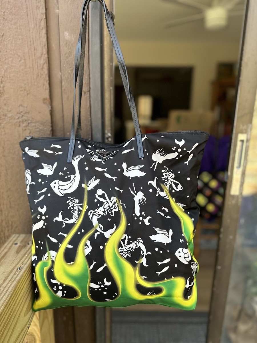 PRADA Nylon Tote Bag | eBay