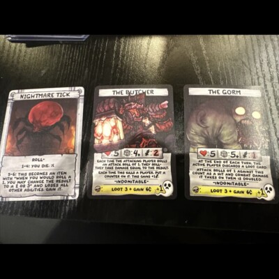 KINGDOM DEATH  | Binding Of Isaac Four Souls Kickstarter Exclusive Warp Zone