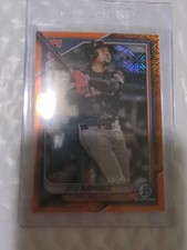 2024 Bowman Chrome Jose Ramirez Orange Mojo Refractor /25