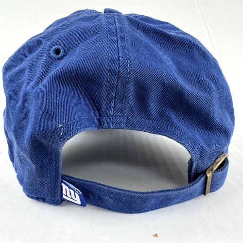 New York Giants Mütze Kappe Herren blau weiß Riemen hinten Dad Plain Logo '47 Herren NFL - Bild 3 von 14