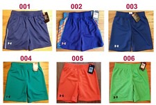 NEW UNDER ARMOUR HEATGEAR BOYS SHORTS SIZES 2T, 4, 5, 6 MSRP 17.99-21.99-24.99