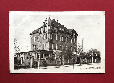 Postcard Chemnitz Altendorf 1930 Dost's tourist farm (61085