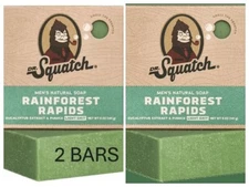 DR. SQUATCH RAINFOREST RAPIDS BAR 2PC