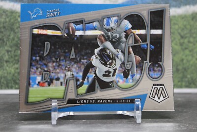 Mosaic Football 2022 Bang! Lions VS. Ravens D Andre Swift No.B-15 Detroit Lions