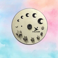 Disc Cutter 2 Different Shapes|Set of 10 Punches|5 Stars|5 Moons| 6 to 16mm|