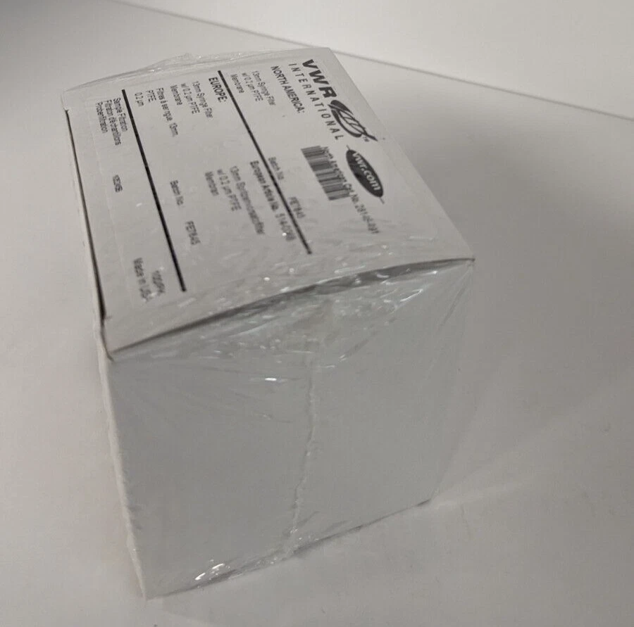 VWR 28145-491 13mm D. Syringe Filters with 0.2um PTFE Membrane (Box of 100) - Image 4 of 4