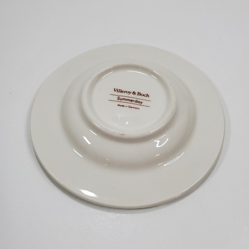 Posacenere piccolo floreale Villeroy & Boch Summerday 4,25" Made in Germany - Foto 2 di 4