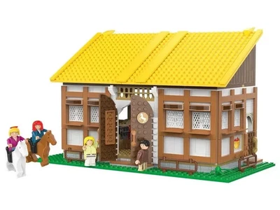 Playtive Bibi & Tina Martinshof Pferdestall Konstruktionsspielzeuge 641-teilig