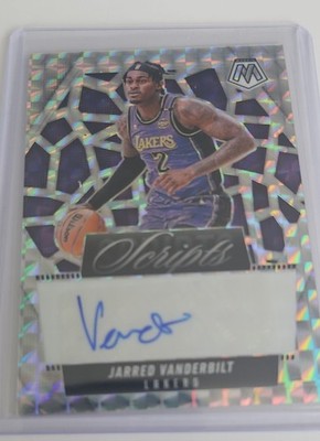 2024-25 Panini Mosaic Scripts Jarred Vanderbilt, Jarred Vanderbilt #MS-JVL (AU)
