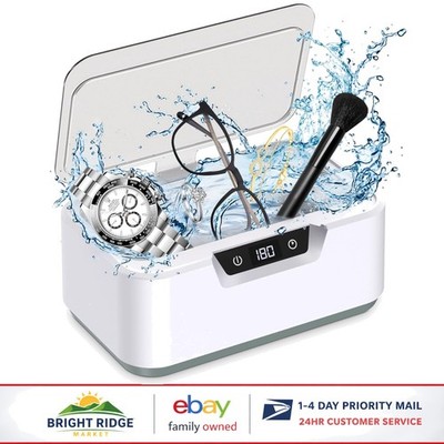 Sonic Cleaning Device for Eyeglasses, Jewelry, and Retainers, 400ml Capacity