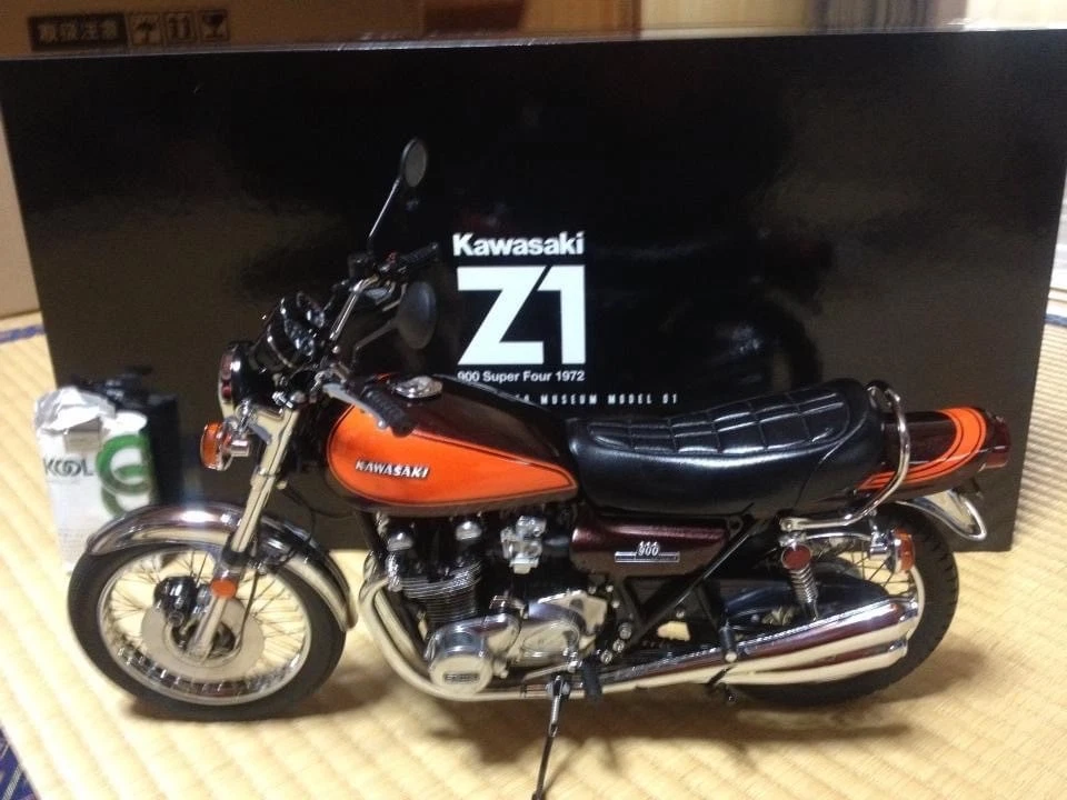 Yamato scala 1/6 Museum el KAWASAKI Z1 1972 Early el - Immagine 3 di 4