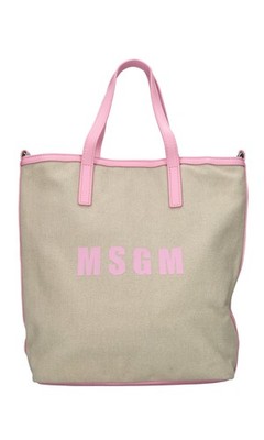 3641MDZ23 Hand- und Schultertaschen MSGM Damen Rosa SBZ07_MSGM