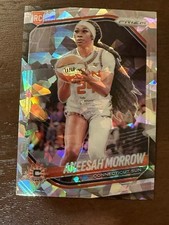 2025 Panini Prizm WNBA #79 Aneesah Morrow RC Rookie Silver Cracked Ice Prizm