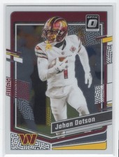 2023 Donruss Optic Jahan Dotson Washington Commanders #196