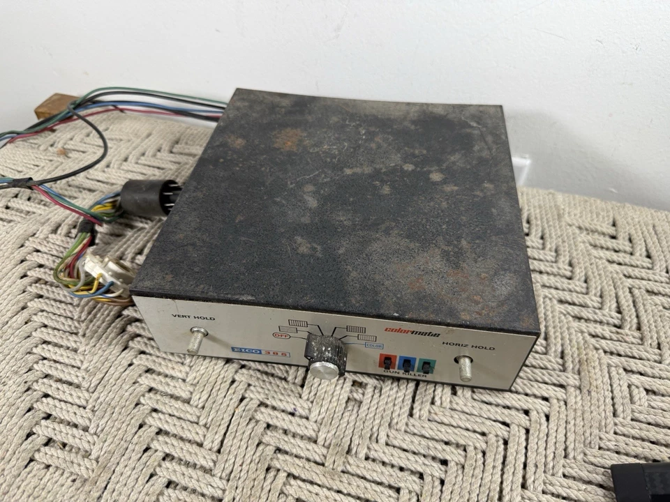 🍊Gerador de barras vintage 1970 Eico 385 estado sólido ColorMate | NÃO TESTADO - Imagem 2 de 4