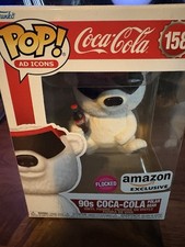 Funko Pop! Figura Vinilo Coca-Cola Oso Polar Flocado Amazon Exclusivo #158