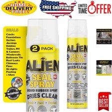 Heavy Duty Waterproof Sealant Spray - 2 Cans 28 Oz for Long-Lasting Protection