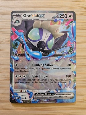 Grafaiai ex 100 SVP NM Holofoil Promo Rare Pokemon Card | eBay