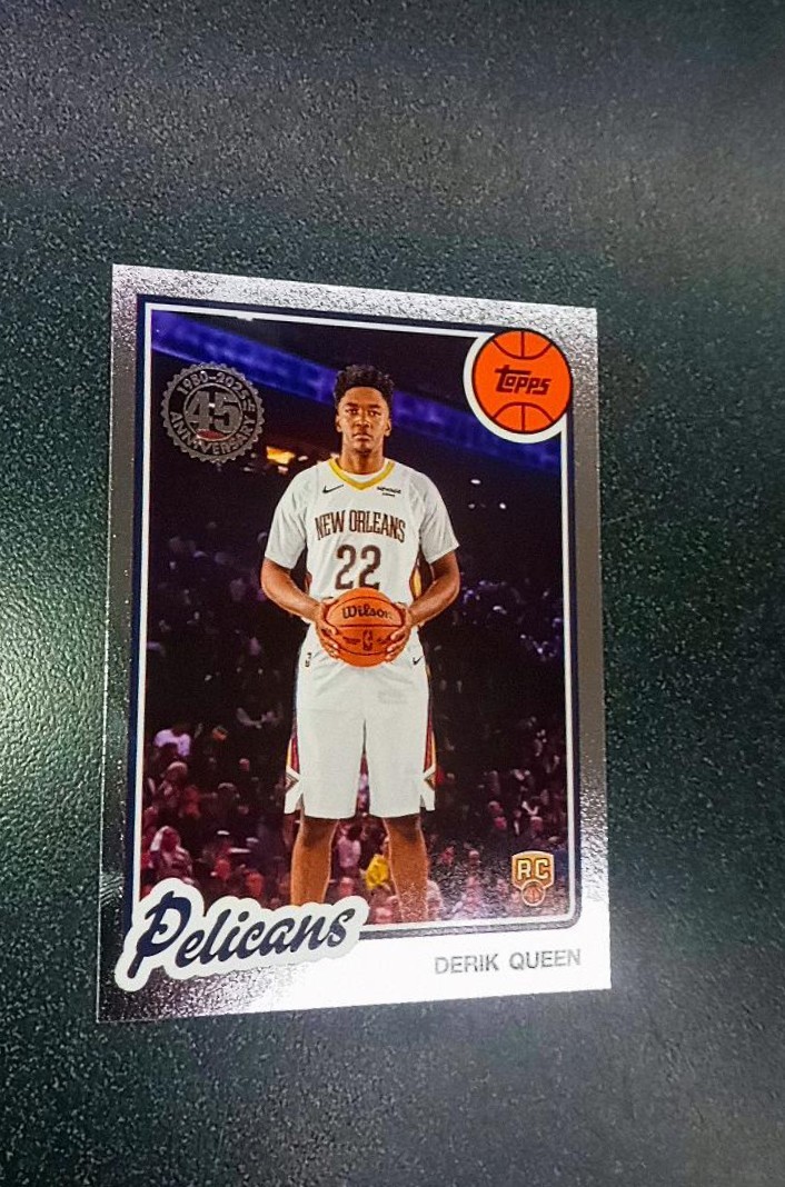 2025-26 Topps Basketball Derik Queen Rc #80BK-60 45th Anniversary
