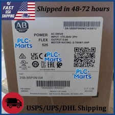 Allen-Bradley 25B-B5P0N104 Powerflex 525 1HP Drive 25BB5P0N104 NEW AND SEALED
