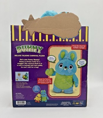 Peluche Bunny Signature - Thinkway Toys - Collection Toy Story - Neuf
