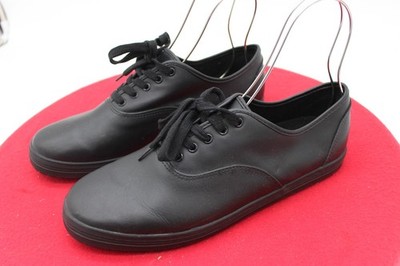 SafeTstep Comfort  Oxford Lace-up Work Shoes, Black, Women s 11 W