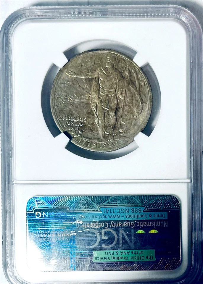 1928 Hawaiin Silver Half Dollar Commemorative - NGC MS-63 - Key Date - Image 2 of 4