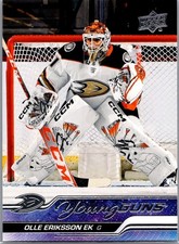 2023-24 Upper Deck Series 1 - Young Guns Olle Eriksson Ek #249 (RC)