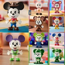 Authentic POP MART Disney Mickey Remixed Mickey Meets Pixar Series Figure Toys