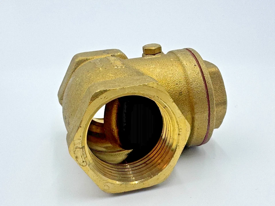 BRASS BRONZE CHECK VALVE 1" NPT FLOW SWING GATED - Image 3 of 3