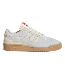 adidas Forum 84 Low Cl Lace Up Mens Blue, Off White Sneakers Casual Shoes JI048