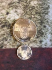 2013 Queen Of Peace 1/2 oz & 1/10 oz .999 Silver Rounds