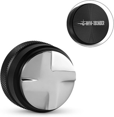 MHW-3BOMBER 54mm Kaffeeverteiler, verstellbarer Espresso 54MM, Aluminiumdeckel 