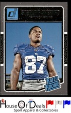 2016 Donruss #394 Sterling Shepard New York Giants Football card RC Rookie. rookie card picture