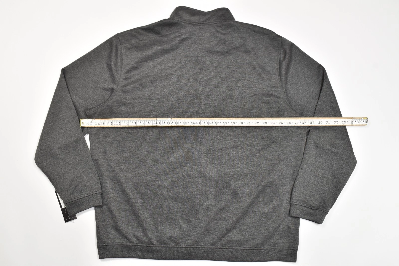 adidas Mens Elevated Full Zip Jacket Size 2XL Charcoal Heather Gray Black NWT image 4