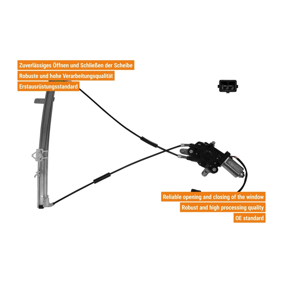 Fensterheber für PEUGEOT 306 vorne links elektrisch - Bild 2 von 4