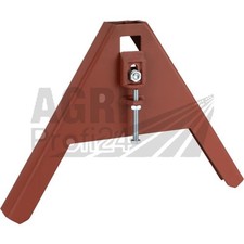 Gerätedreieck Kat. 1 2 3 für Geräte bis 1500 kg rotbraun grundiert Schlepper