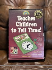 Clock-O-Dial The Time Machine Educational Insights Time Teaching Game 1986